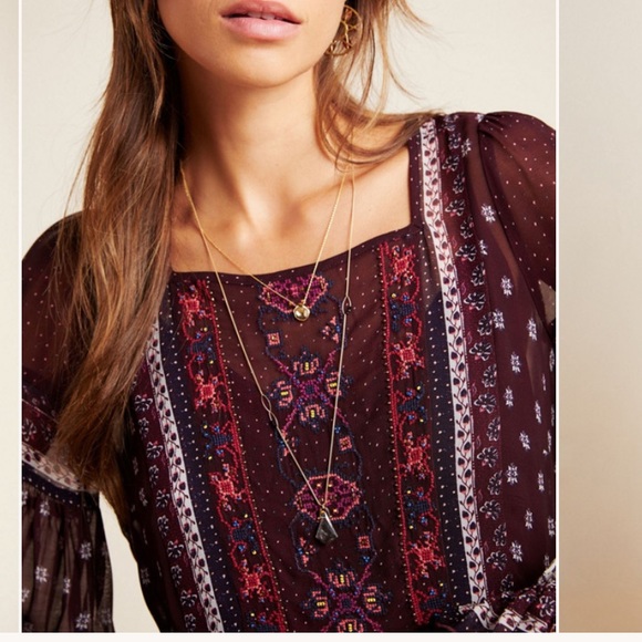 Galene Embroidered Tunic - Picture 2 of 7